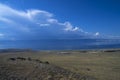 Clouds over Lake Baikal.